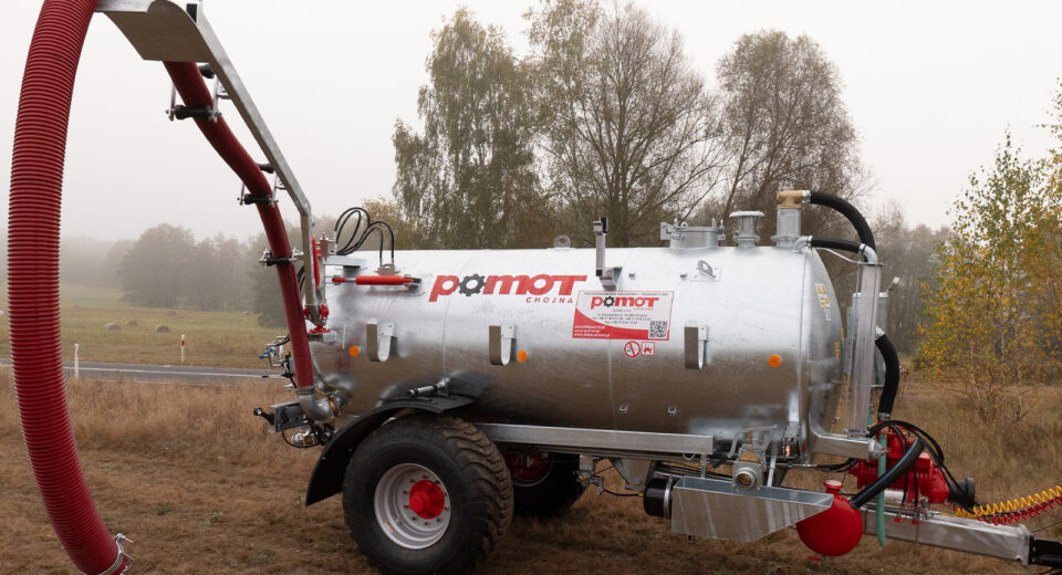 Wóz asenizacyjny T544/3 – 8000 litrów​ POMOT