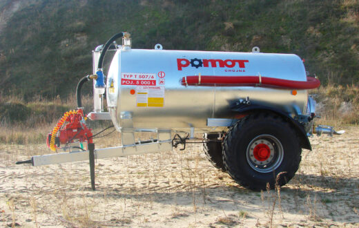 Wóz asenizacyjny T507/6 – 5000 litrów​ POMOT