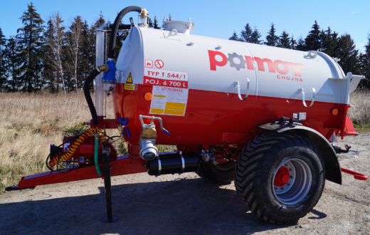 Wóz asenizacyjny T544/1 – 6700 litrów​ POMOT