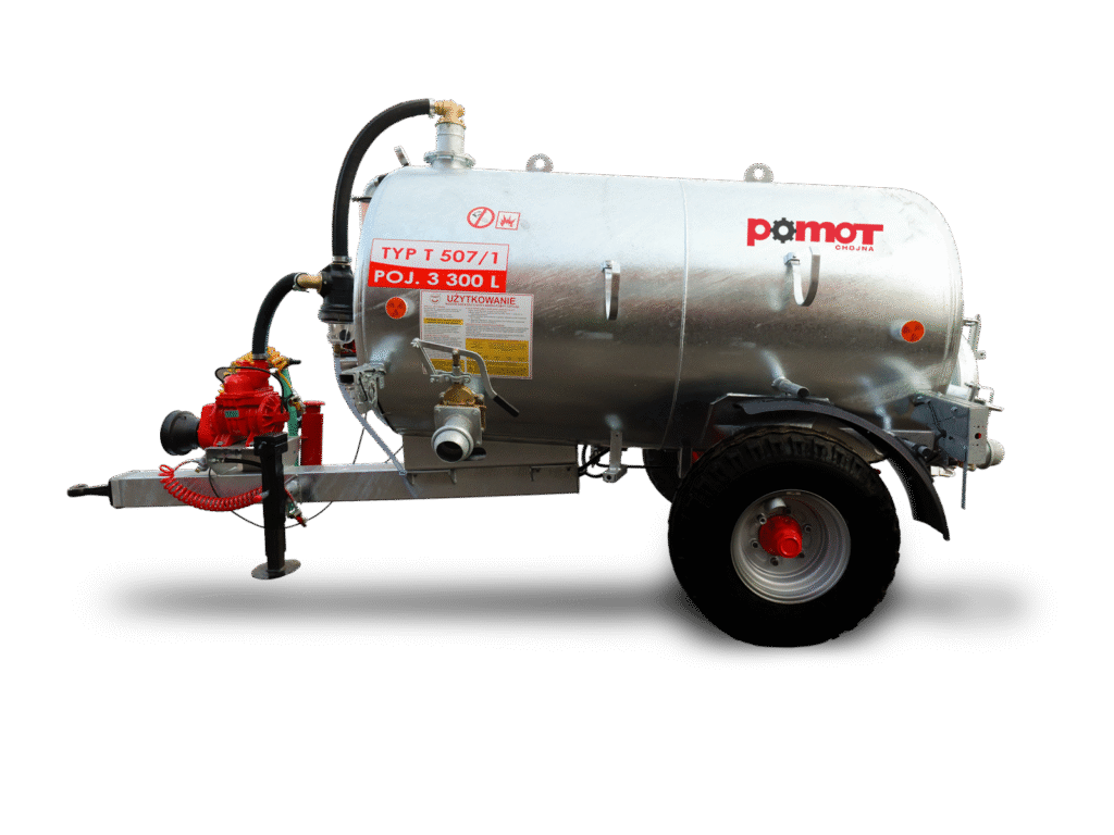 Wozy asenizacyjne 3300 l