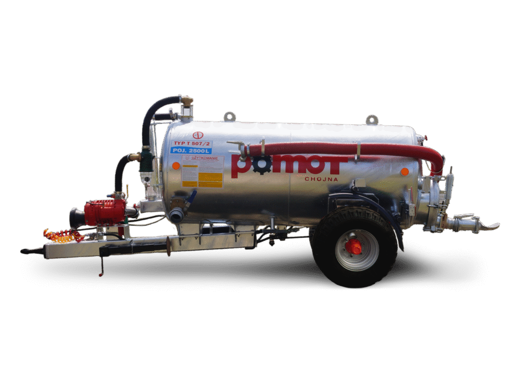 Wozy asenizacyjne 2500 l