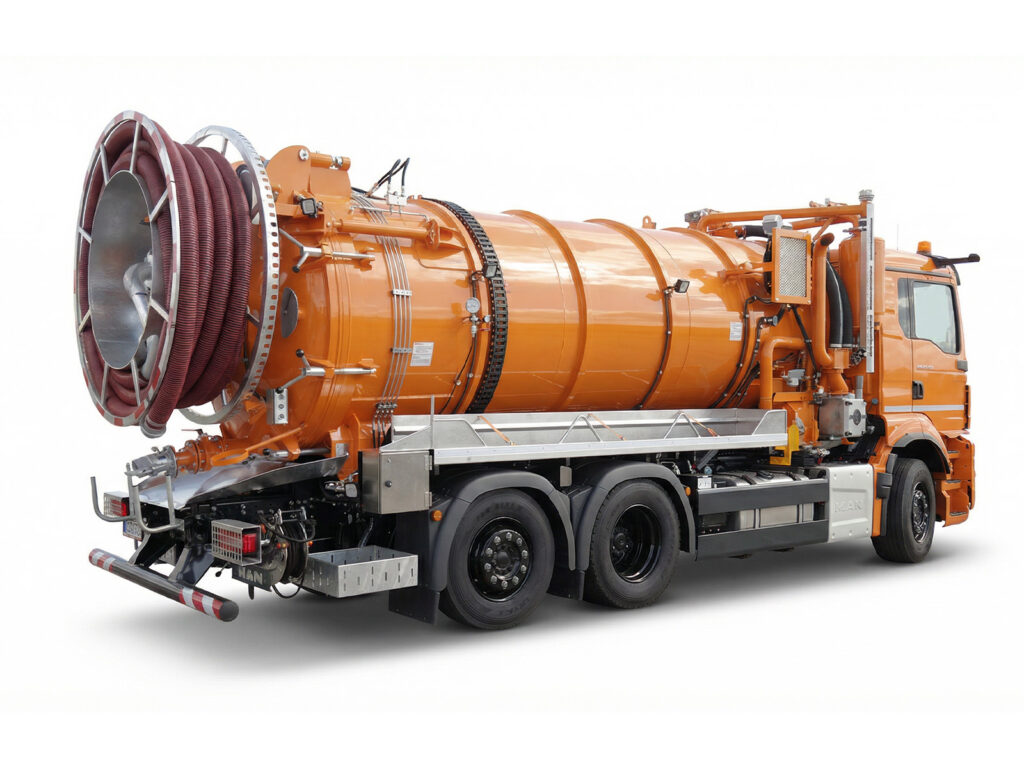 Pojazdy ssąco-tłoczne typ POM-ZSA