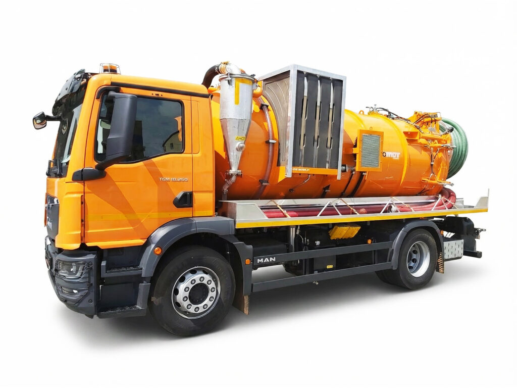 Pojazdy ssąco-tłoczne typ POM-ZSA